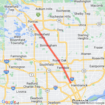 MI Woodward Avenue Automotive Heritage Trail