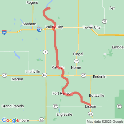 ND Sheyenne River Valley Scenic Byway