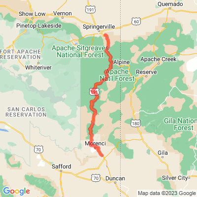 AZ 191 | Devils Highway | Coronado Trail Scenic Byway