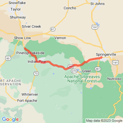 AZ 260 White Mountain Scenic Road