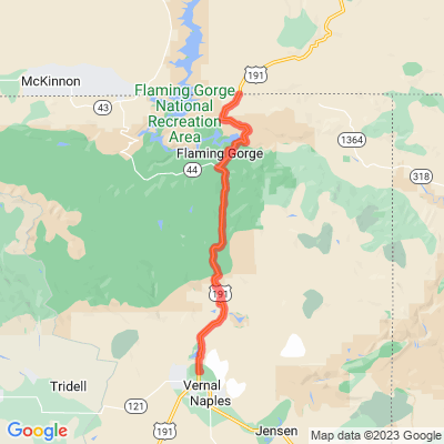 UT 191 Flaming Gorge-Uintas National Scenic Byway