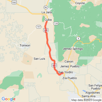 NM 550 Jemez Mountain Trail
