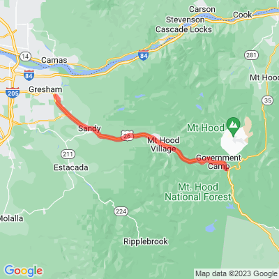 OR 26 Mt. Hood Scenic Byway