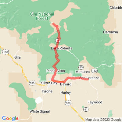 NM 15 Trail of the Mountain Spirits Scenic Byway