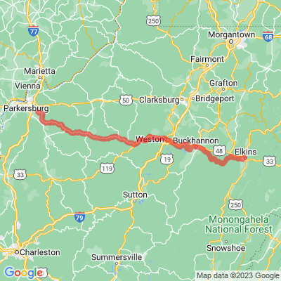 WV 47 Staunton-Parkersburg Turnpike | WV 48