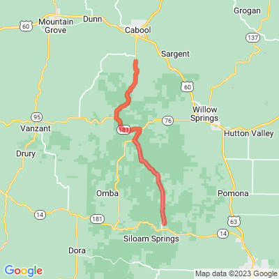 MO 181 Blue Buck Knob Scenic Byway