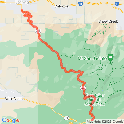 CA 243 Palms to Pines Scenic Byway | Banning-Idyllwild Panoramic Hwy