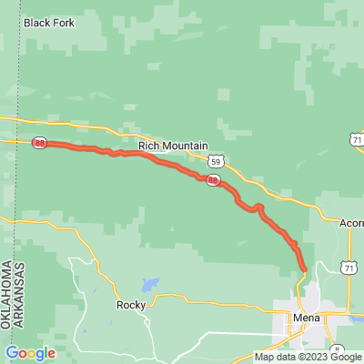 AR 88 Talimena Scenic Drive