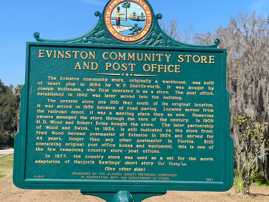 Wood and Swink Store and Post Office FL