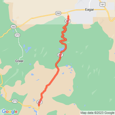 AZ 261 White Mountain Scenic Road