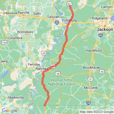 MS 61 Lower Mississippi Historic Scenic Byway A