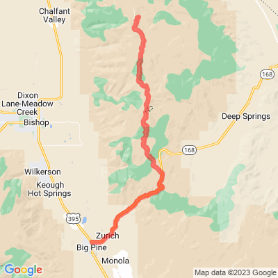CA Ancient Bristlecone Scenic Byway