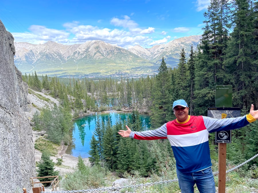 Grassi Lakes Vantage Point AB
