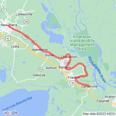 LA 87 Bayou Teche Scenic Byway F