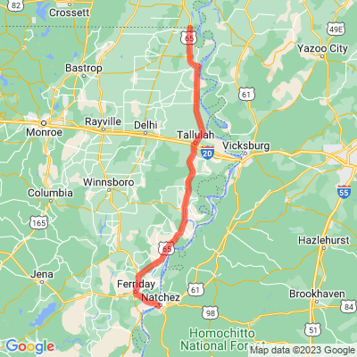 LA Bienville Trace Scenic Byway A
