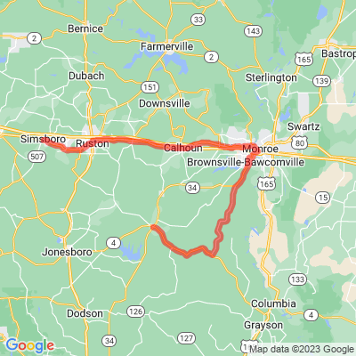LA Bienville Trace Scenic Byway F