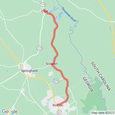 GA Historic Effingham-Ebenezer Scenic Byway A