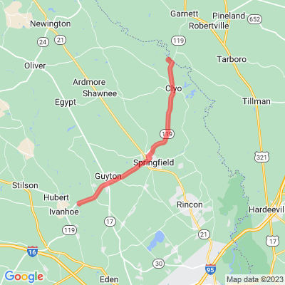 GA Historic Effingham-Ebenezer Scenic Byway B