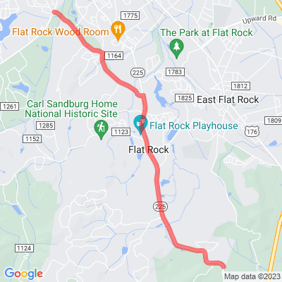 NC Historic Flat Rock Scenic Byway A