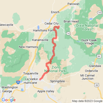 UT Kolob Reservoir Road