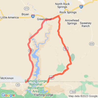 WY Flaming Gorge - Green River Basin Scenic Byway