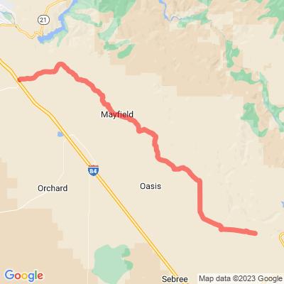 ID Main Oregon Trail Back Country Byway A