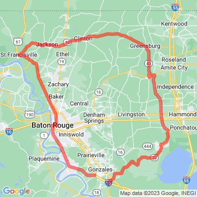 LA Louisiana Scenic Bayou Byway C