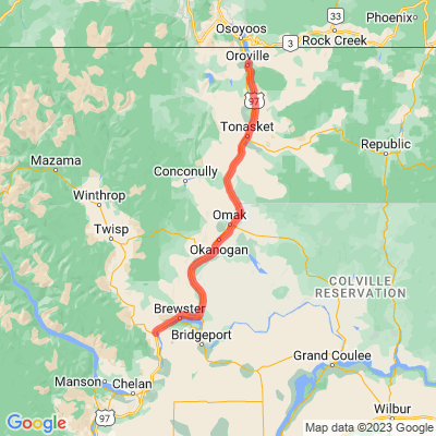 WA Okanogan Trails Scenic Byway