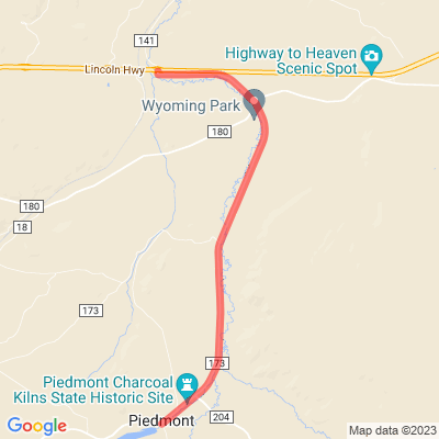 WY Muddy Creek Historic Backway A
