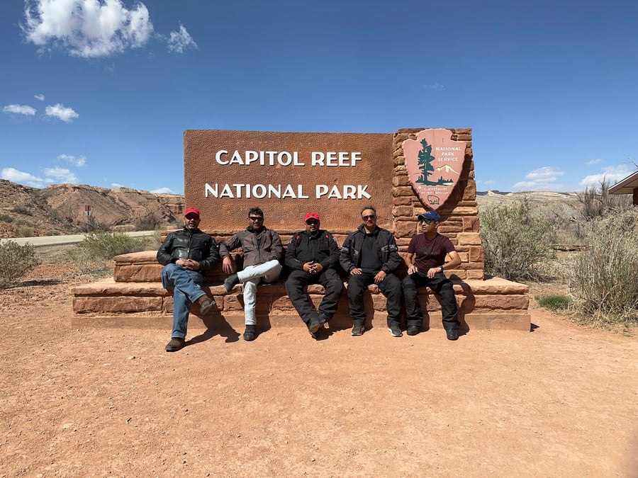 Capitol Reef Sign | Orientation Pullout UT