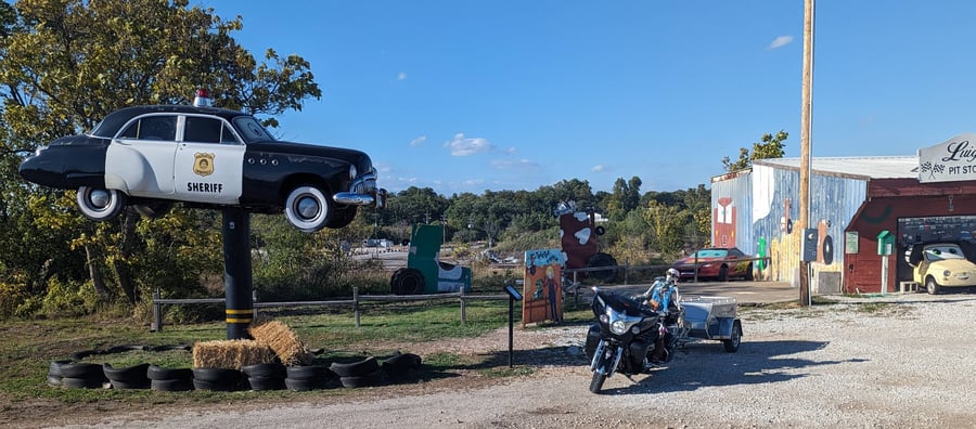 Galena Route 66 Marker KS