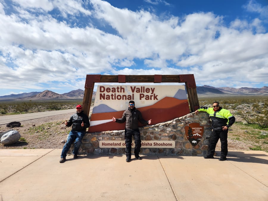 Death Valley National Park Sign NV