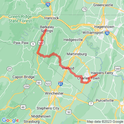 WV Washington Heritage Trail B