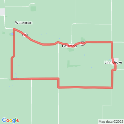 IA Old O'Brien Glacial Trail Scenic Byway