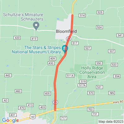 MO 25 Stars and Stripes Historical Cultural Byway