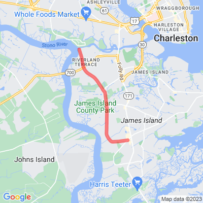 SC Riverland Drive Scenic Highway