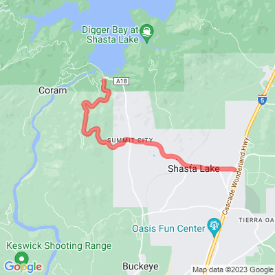 CA 151 Shasta Dam Byway