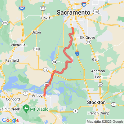 CA 160 River Road Byway