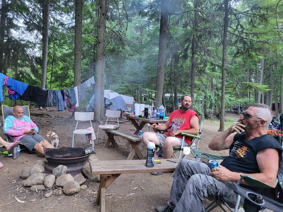 Toad Rock Motorcycle Campground BC