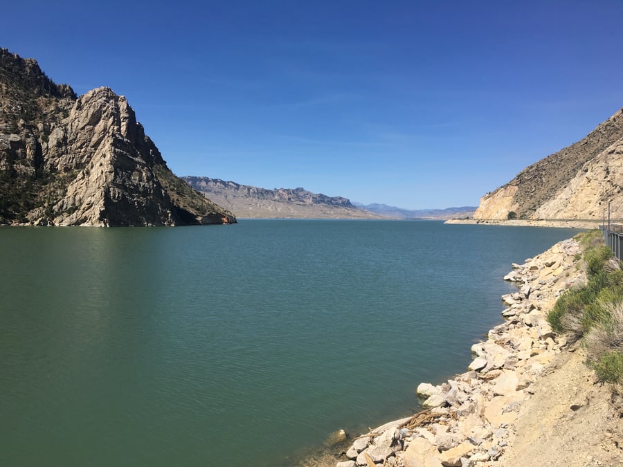 Buffalo Bill Dam WY