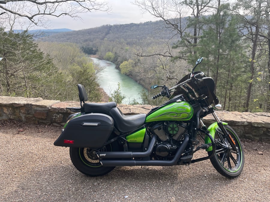 Mulberry River Scenic Overlook AR