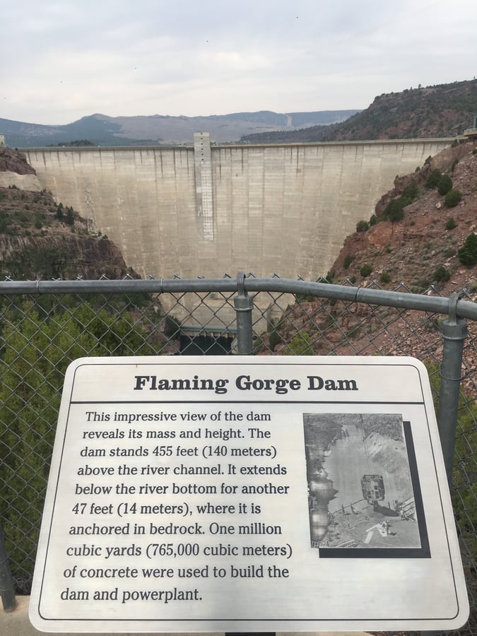 Flaming Gorge Dam UT