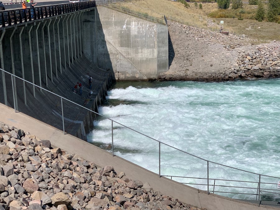 Jackson Lake Dam WY