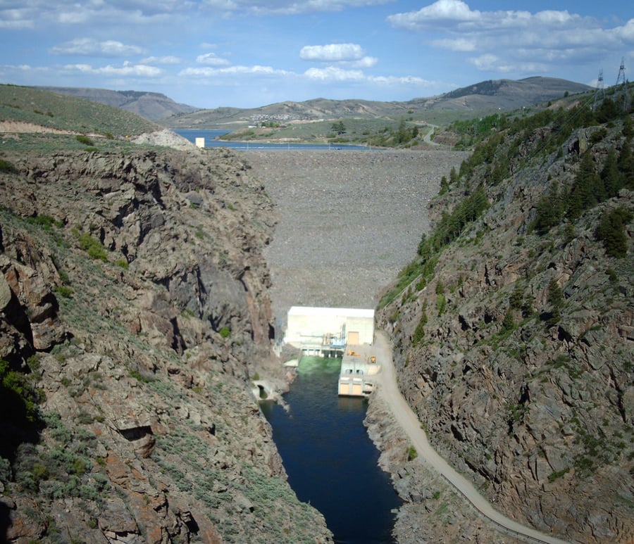 Blue Mesa Dam CO