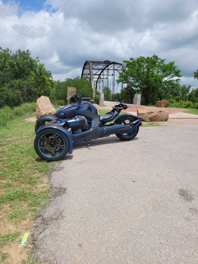Canadian River Historic Wagon Bridge TX