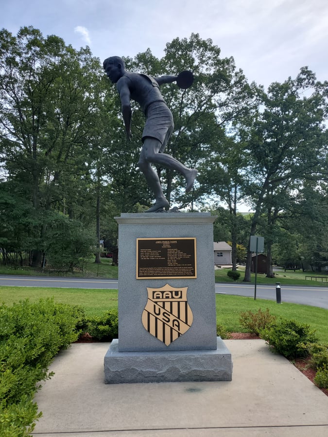 Jim Thorpe's Grave PA