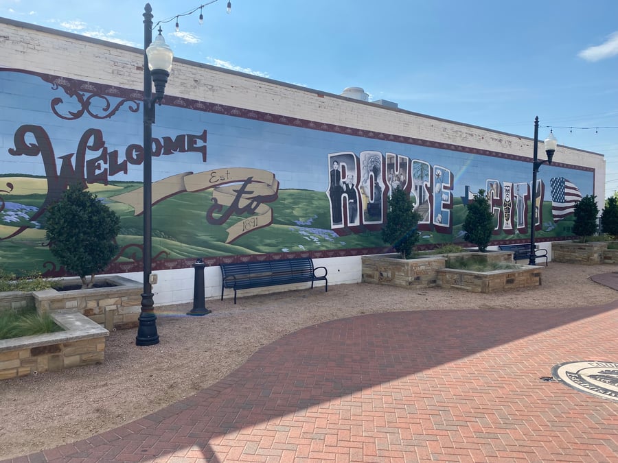 Royse City Mural TX