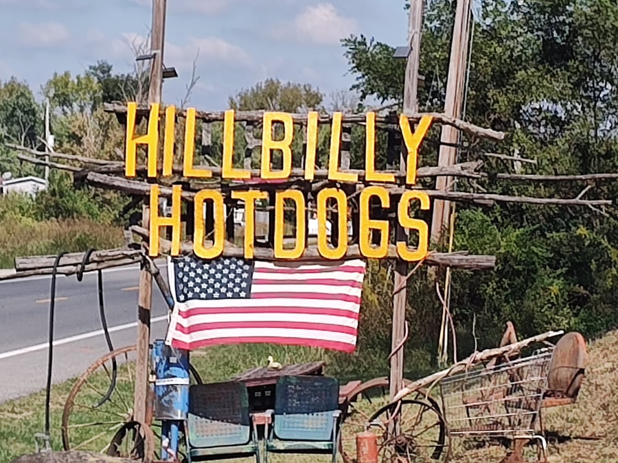 Gigantic Hot Dog | Hillbilly Hot Dogs WV