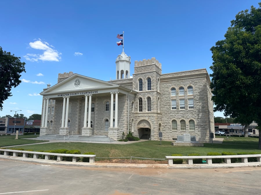 Hamilton County Courthouse TX