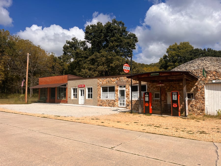 Spencer Historic Gas Station MO